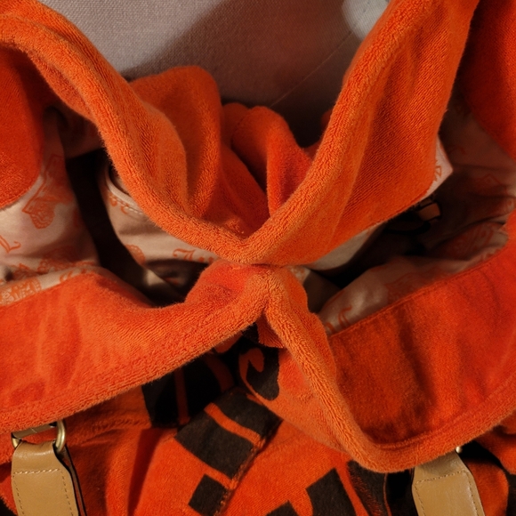 Juicy Couture large ruffled Tote in 🧡 orange - Picture 7 of 8